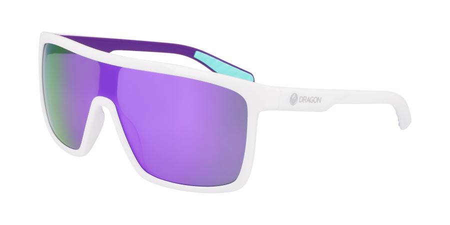 Dragon Momentum Sunglasses White / Grape / LL Purple Ion 