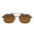 Fortune Switchblade Sunglasses Gold / Brown 
