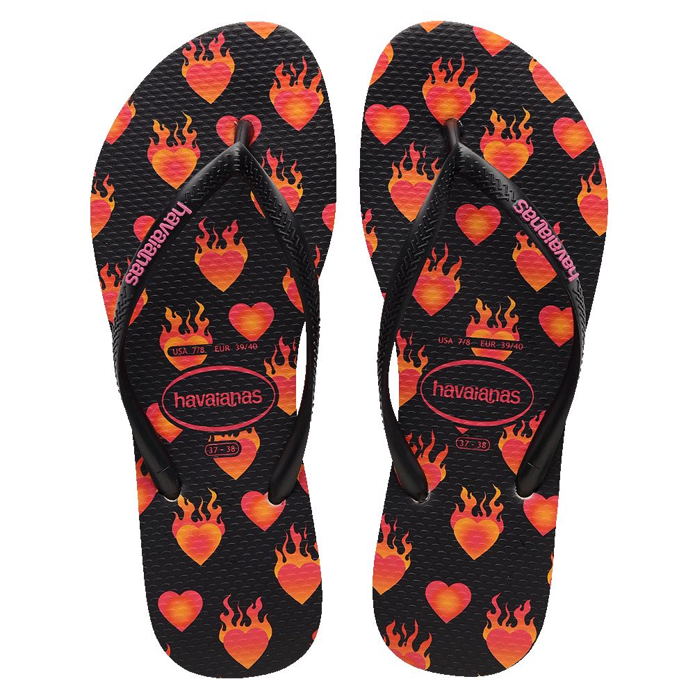 Havaianas Stores That Sell Jandals Havaianas Slim Hearts On Fire