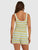 Roxy Playa Del Amor Stripe Strappy Knit Vest Top 
