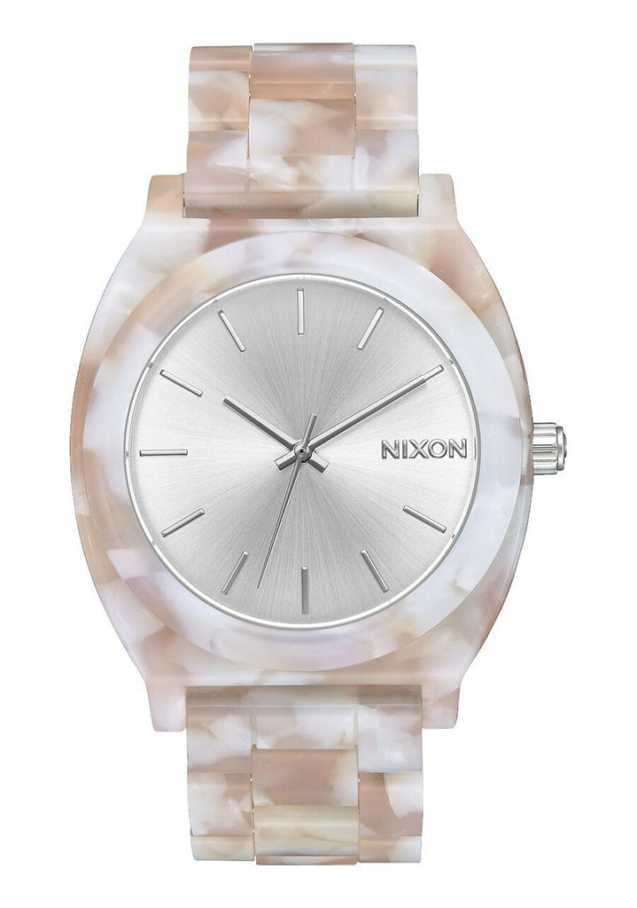 Nixon Time Teller Acetate Watch Pink / Silver 