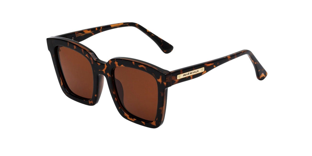 Prive Revaux Sunday's Best Sunglasses Dark Tortoise 