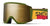 Smith Squad XL Snow Goggles 2024 High Fives / CP Sun Black Gold Mirror 