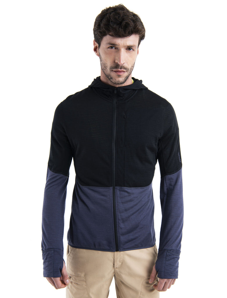 Icebreaker Merino 200 RealFleece Descender Long Sleeve Zip Hoodie 2024
