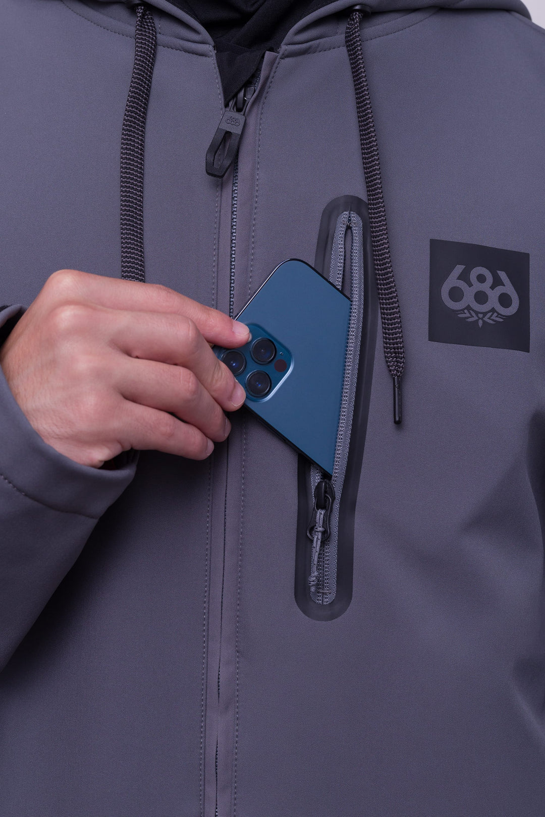 686 Waterproof Zip Hoody 