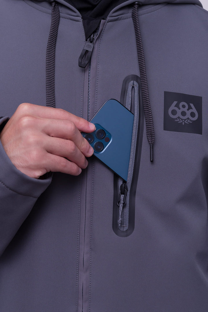 686 Waterproof Zip Hoody 