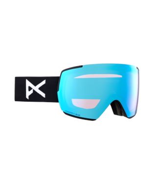 Anon M5 Goggles + Bonus Lens 2024 Black / Perceive Variable Blue / Cloudy Pink 