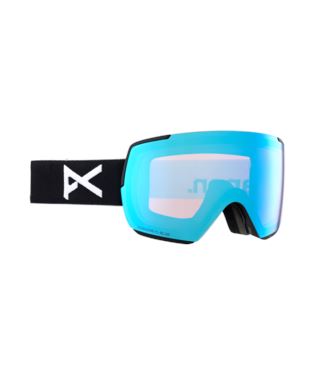 Anon M5S Goggles + Bonus Lens 2024 Black / Perceive Variable Blue / Cloudy Pink 