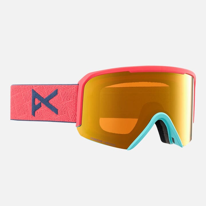 Anon Nesa Goggles + Bonus Lens 2024 Coral / Perceive Sunny Bronze / Cloudy Burst 
