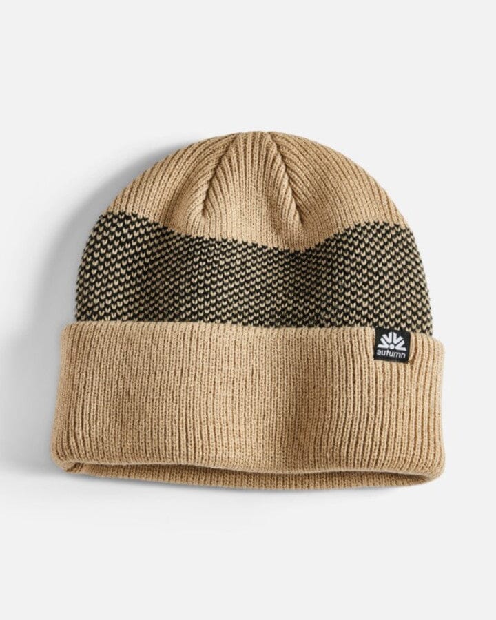 Autumn Birdseye Beanie Khaki 
