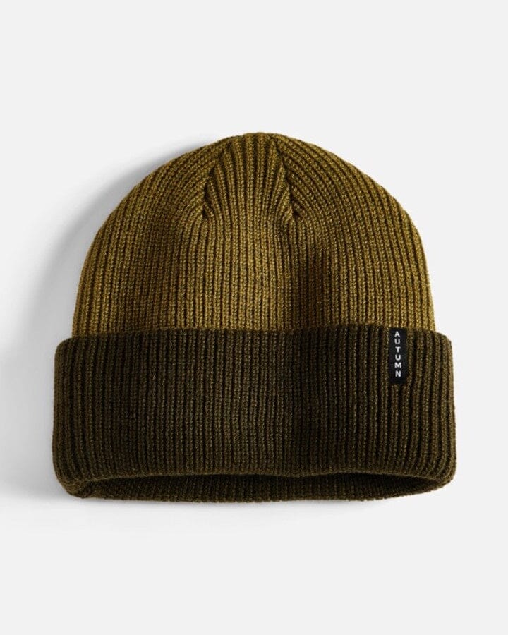 Autumn Blocked Beanie Army 