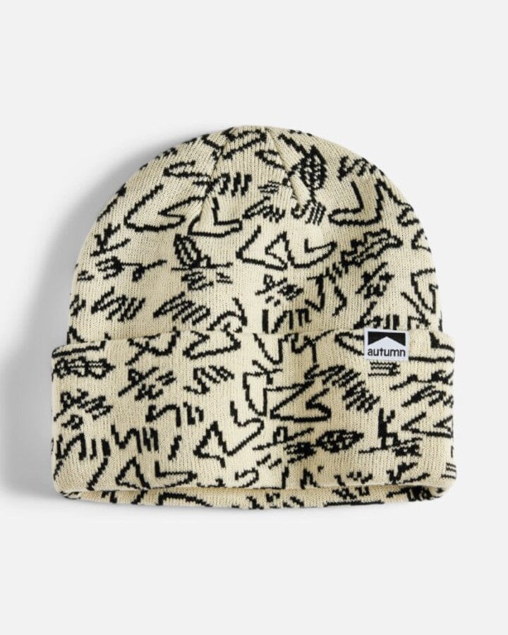 Autumn Gus Camo Beanie Natural 