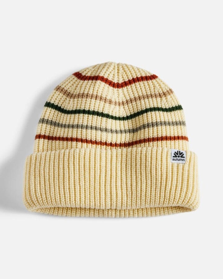 Autumn Retro Beanie Natural 