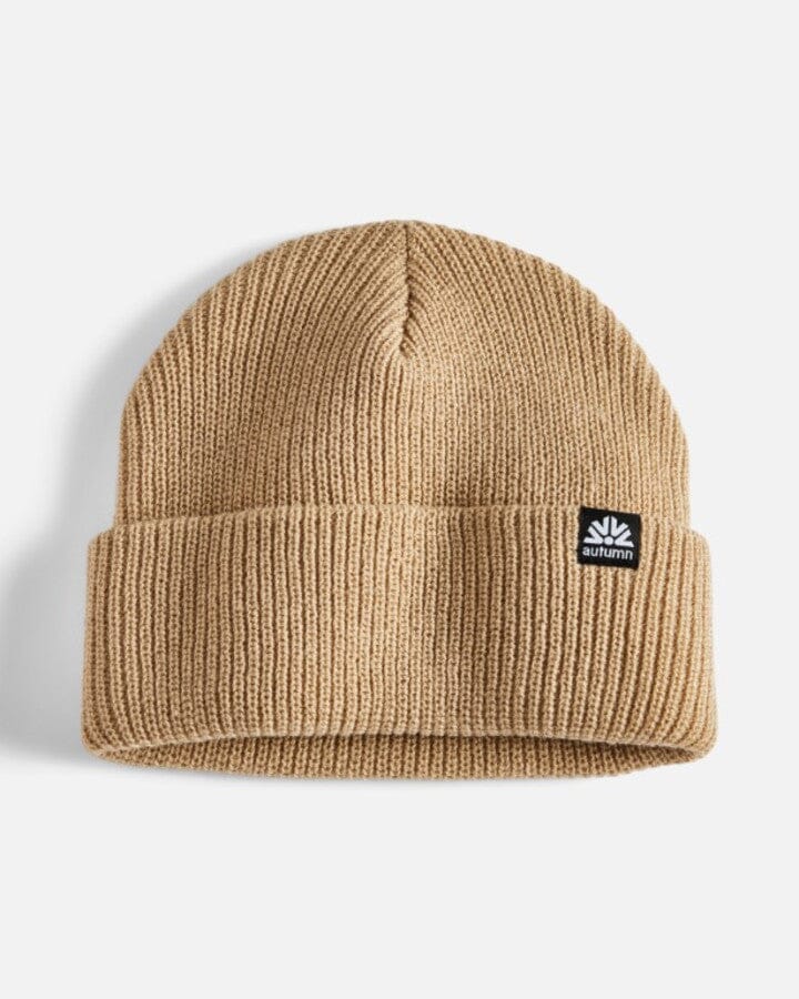 Autumn Simple Beanie Khaki 