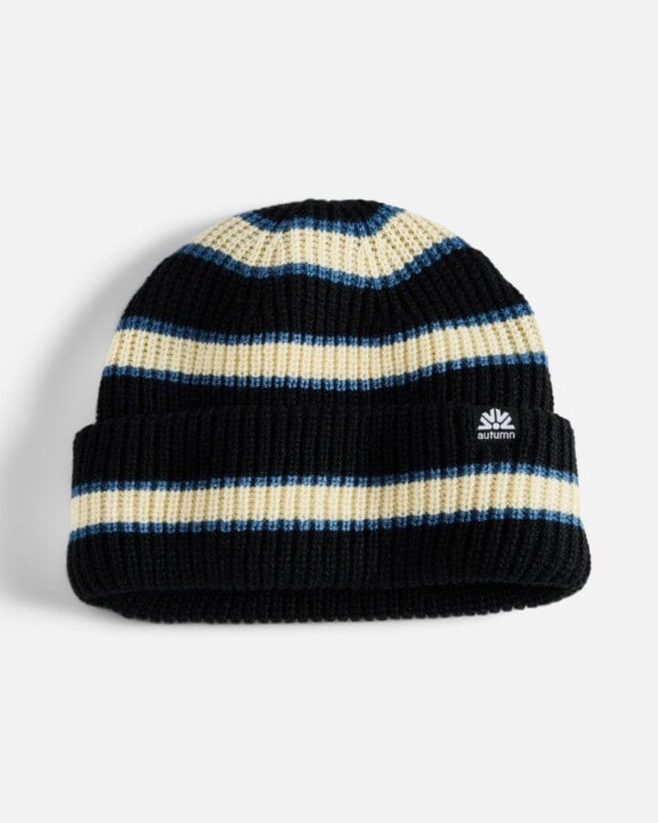 Autumn Slacker Beanie Black 