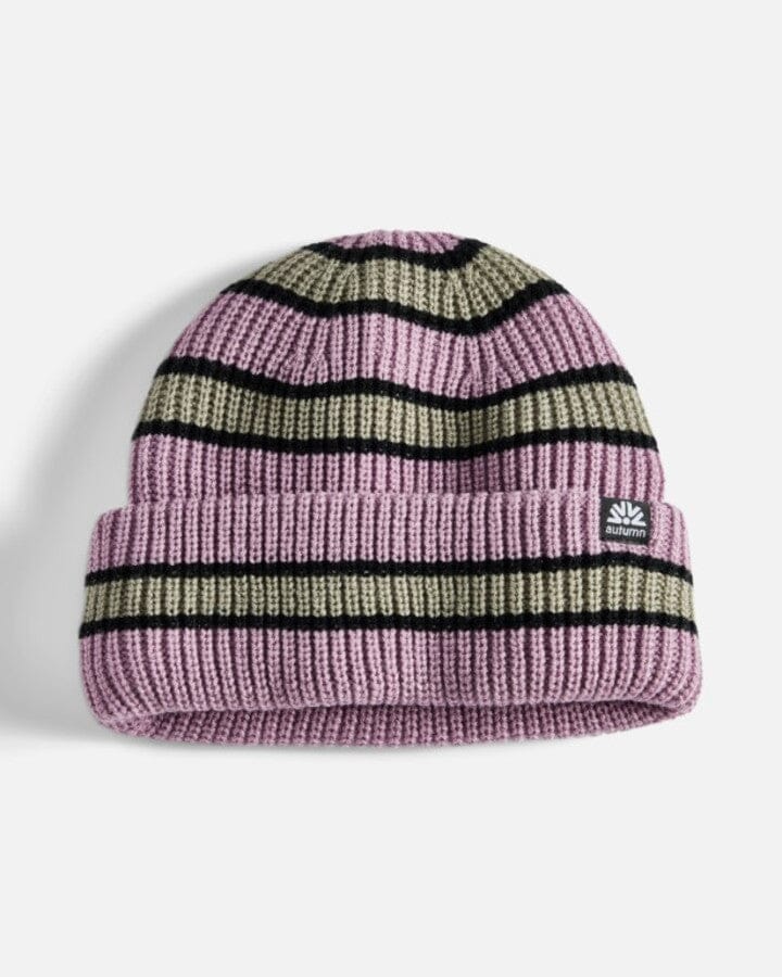 Autumn Slacker Beanie Dusty Pink 