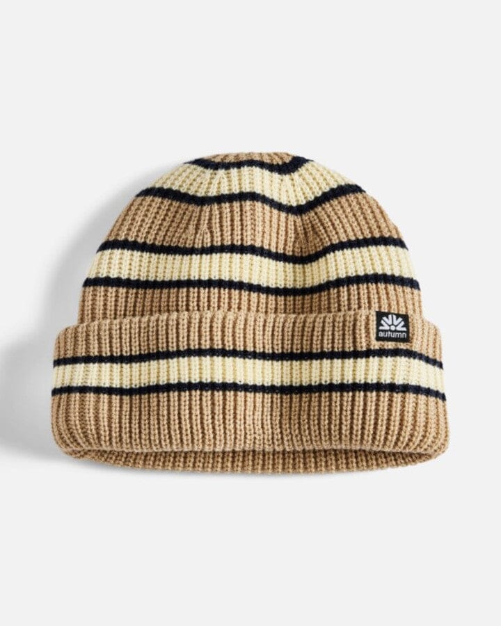 Autumn Slacker Beanie Khaki 