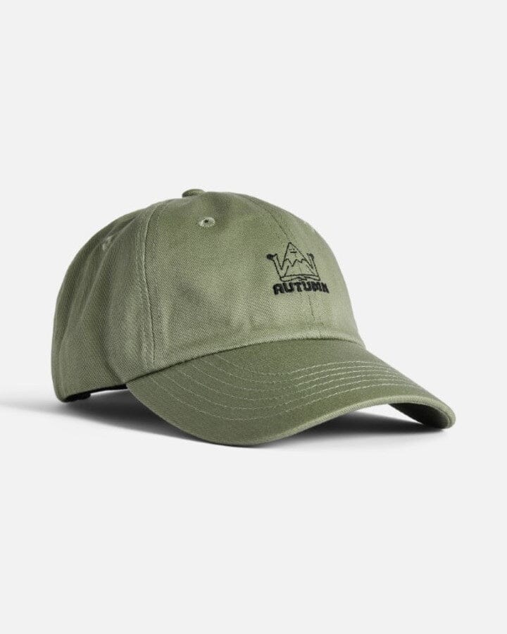 Autumn Twill Strapback Hat Quiet Green 