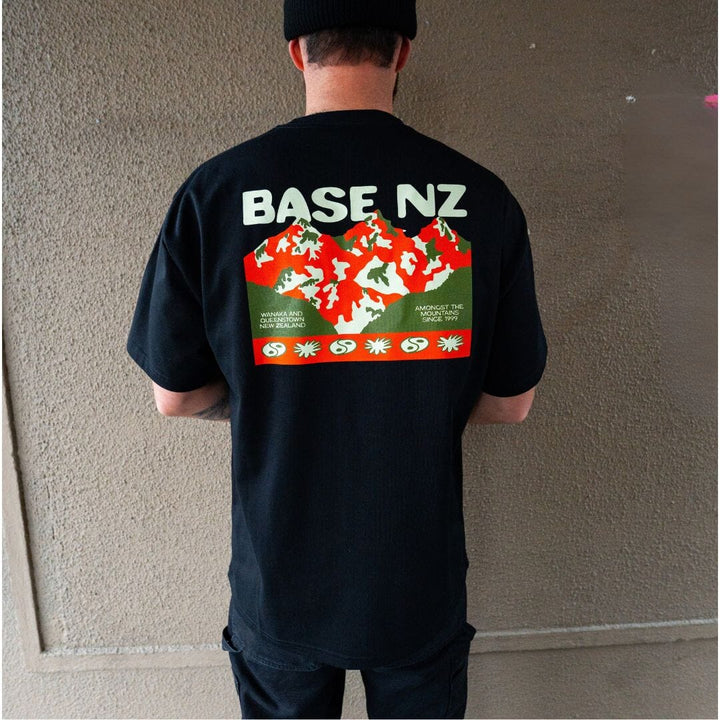 BaseNZ Mens Amongst Heavy T-Shirt 
