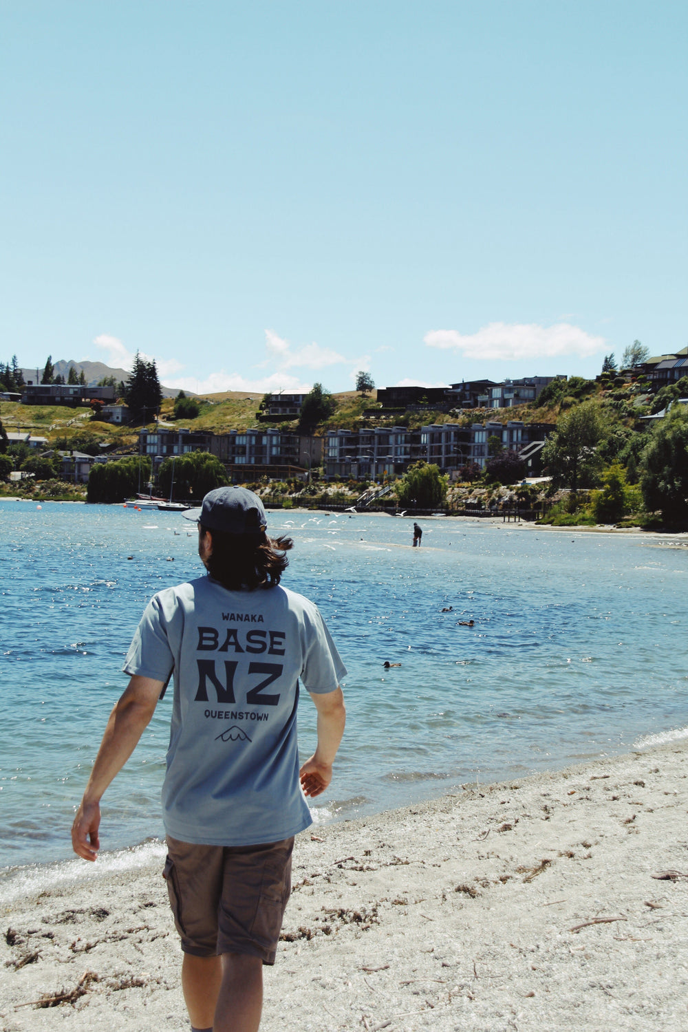 BaseNZ Mens Summer Mountain Classic Tee 