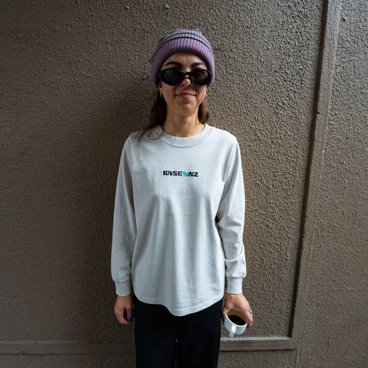 BaseNZ Womens All Winter Long Heavy Faded Long Sleeve Tee 