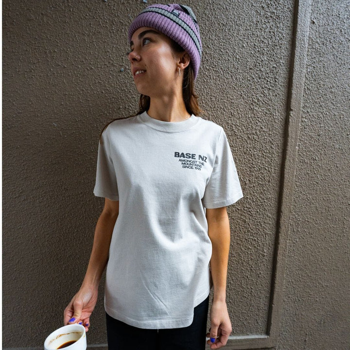 BaseNZ Womens Amongst Heavy Faded T-Shirt 