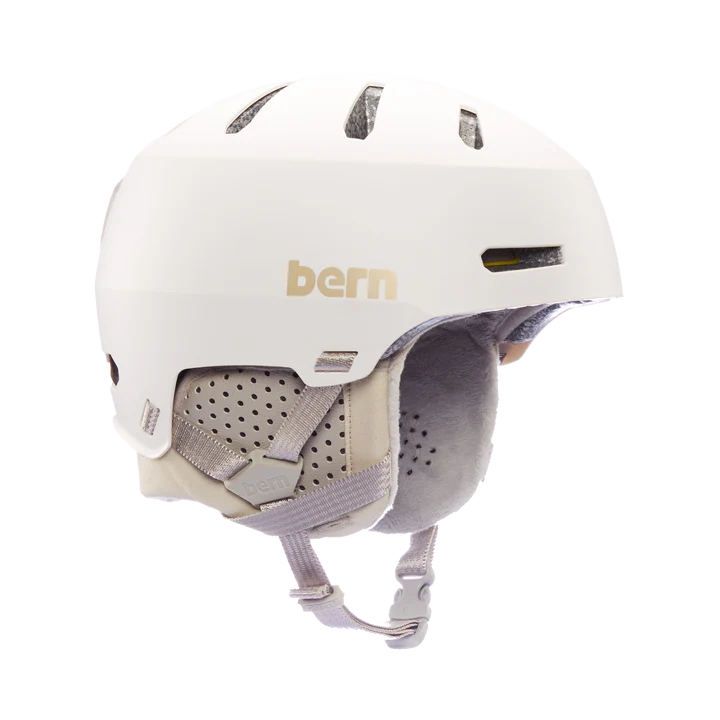 Bern Macon 2.0 MIPS Winter Helmet White S 