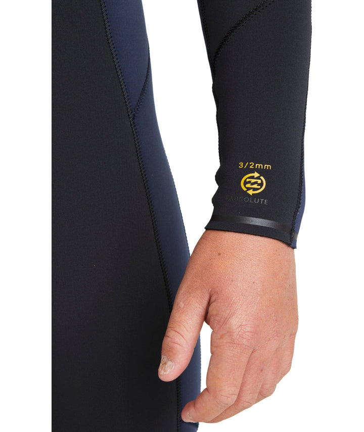 Billabong 3 / 2 Absolute Natural Center Zip Youth Wetsuit 
