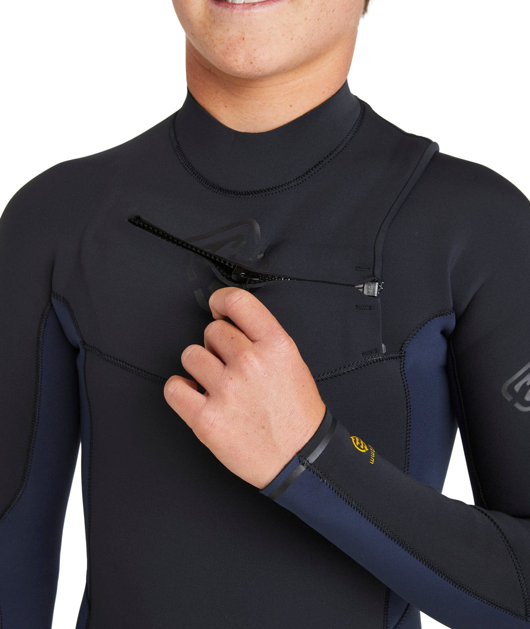 Billabong 3 / 2 Absolute Natural Center Zip Youth Wetsuit 