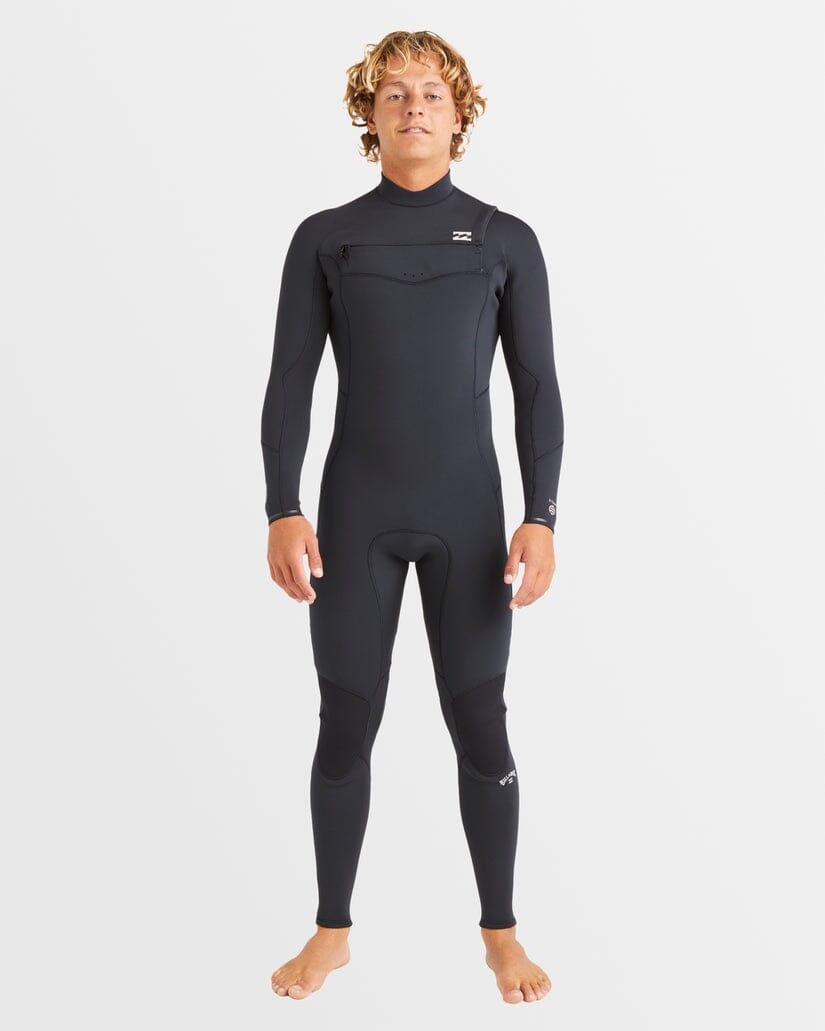Billabong 3 / 2 Absolute Natural Chest Zip Steamer Wetsuit 