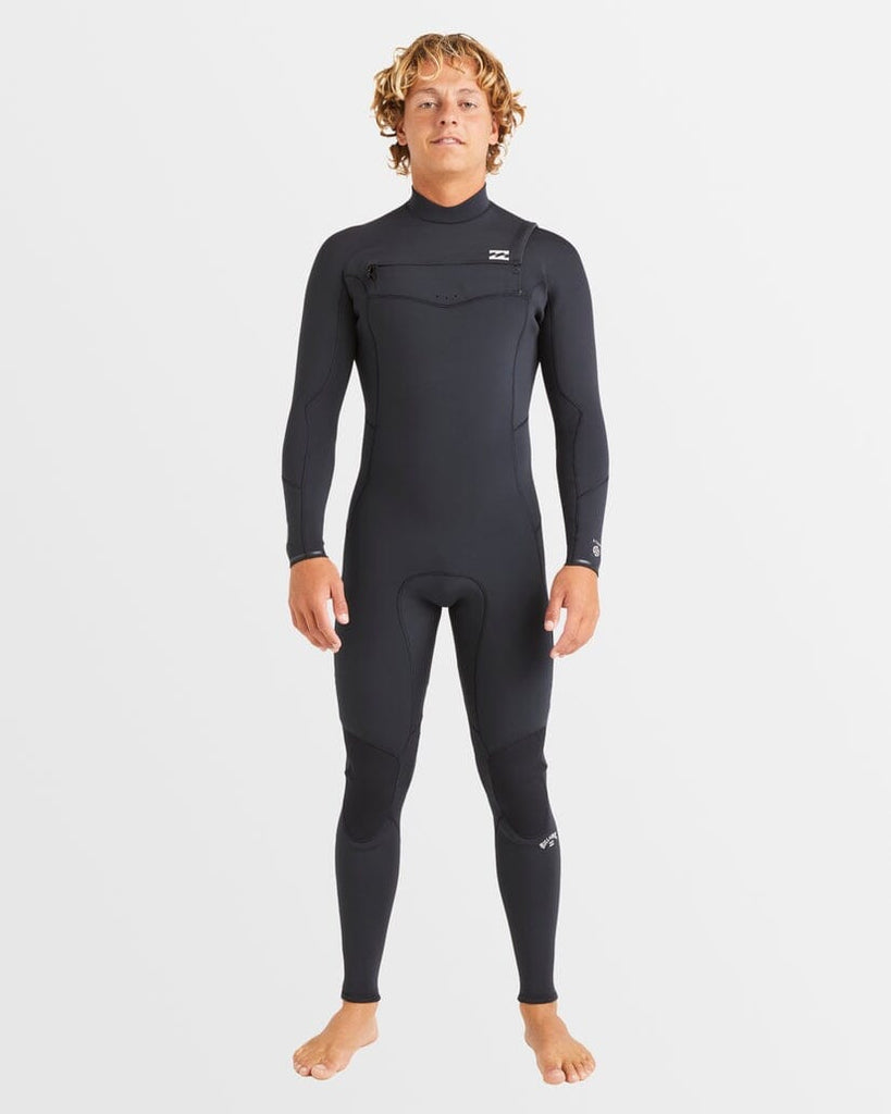 Billabong 3 / 2 Absolute Natural Chest Zip Steamer Wetsuit 