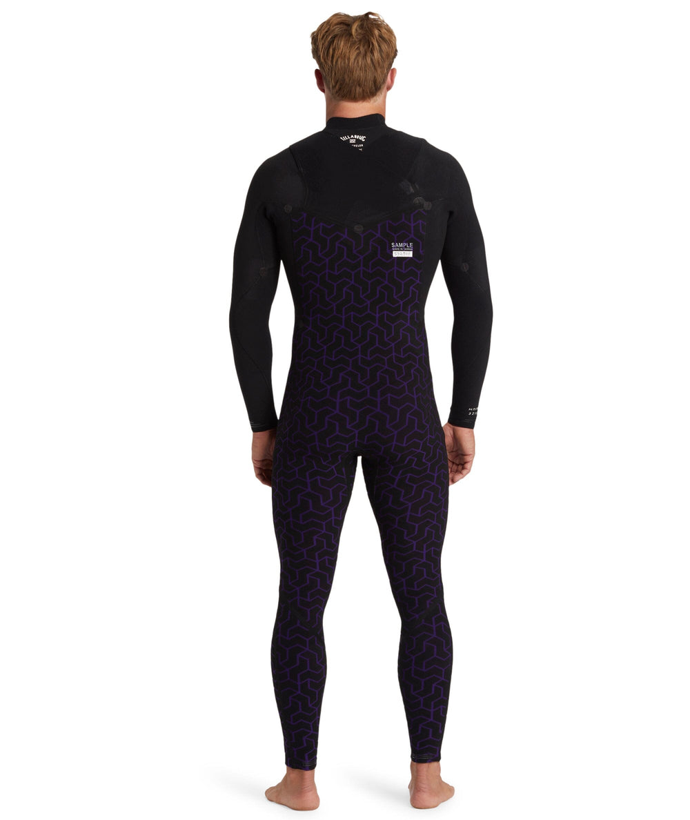 Billabong 3 / 2 Furnace Natural Center Zip Full Wetsuit 