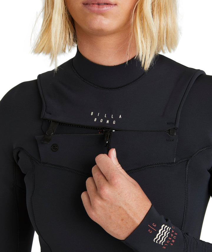 Billabong 3/2 Salty Dayz Natural Womens Wetsuit 