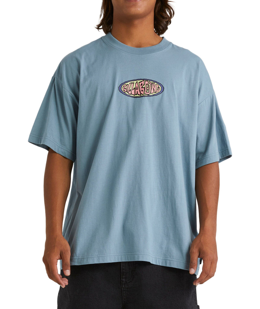 Billabong Bubble T-Shirt Washed Blue S 