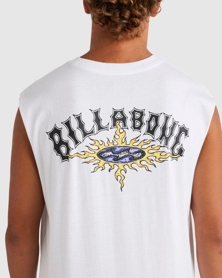 Billabong Flame Arch Muscle Tank Top 