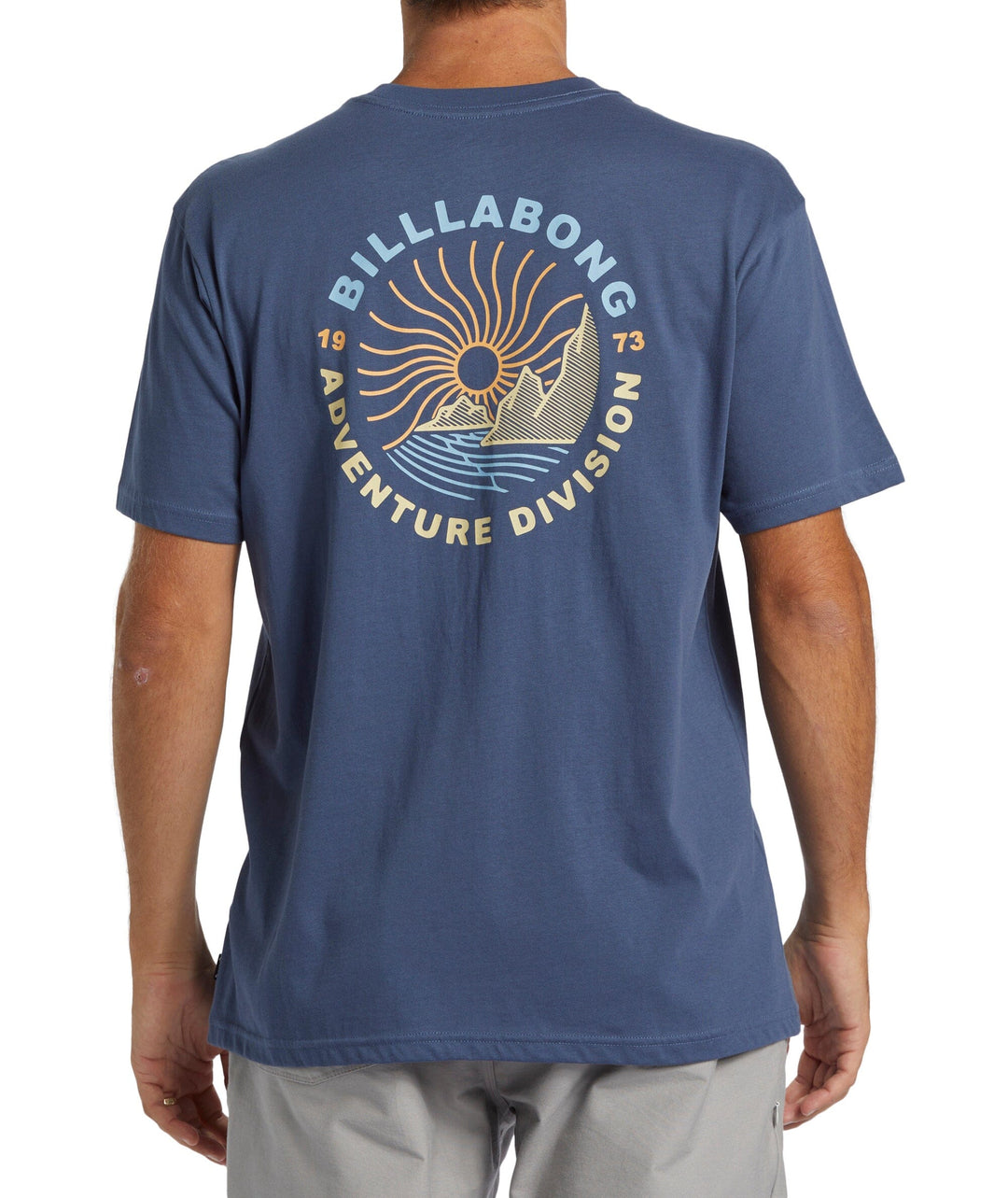 Billabong Rockies T-Shirt Slate Blue XL 