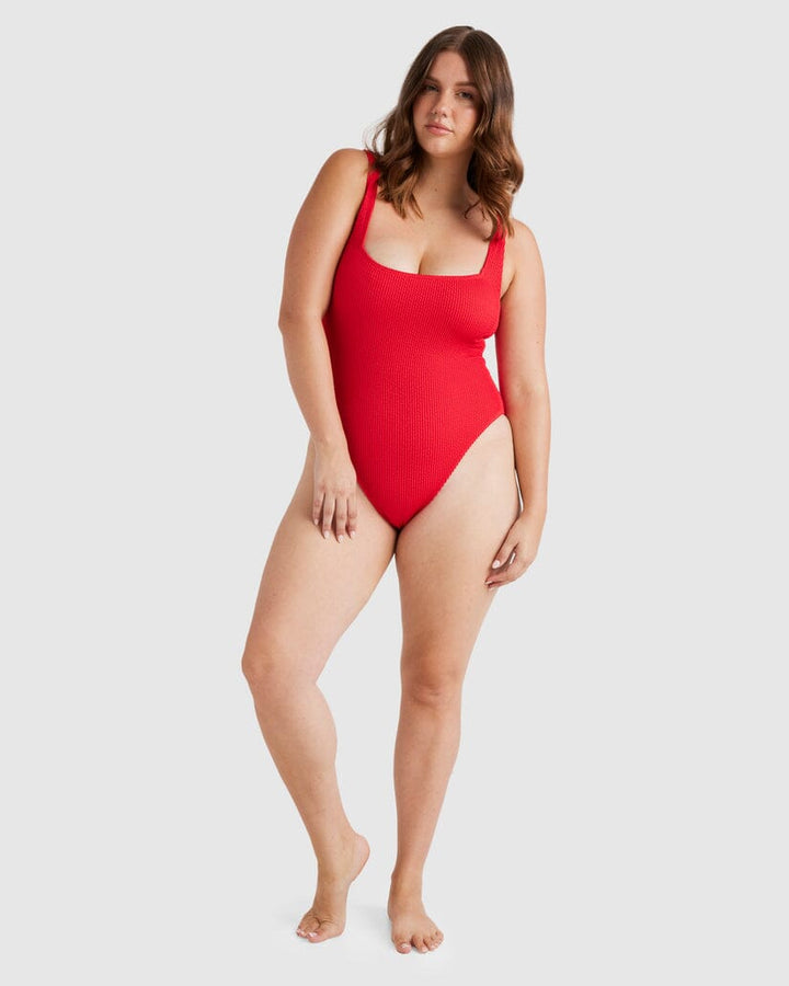 Billabong Summer Hi Square Neck One Piece Swimsuit 