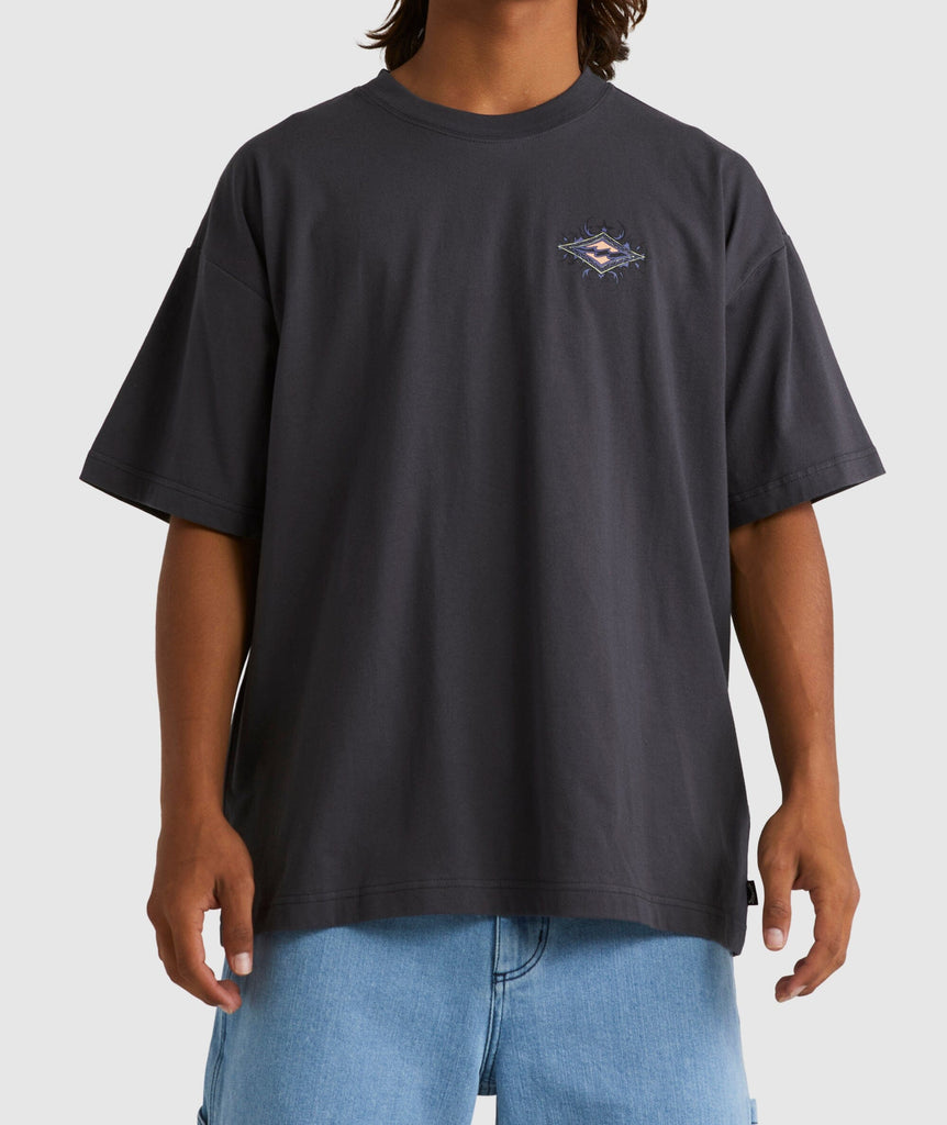 Billabong Tribe Core T-Shirt Washed Black S 