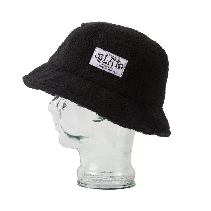 Blak Fleece Bucket Hat 