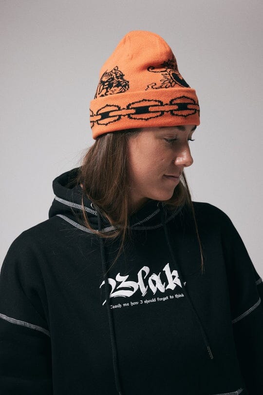 Blak Misfit Streets Beanie Orange 