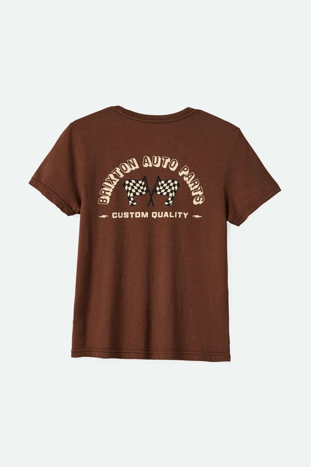 Brixton Auto Parts Fitted Crew T-Shirt 