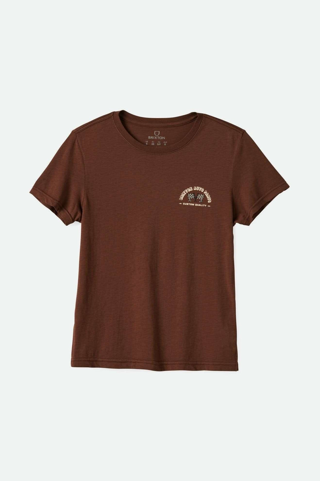 Brixton Auto Parts Fitted Crew T-Shirt 