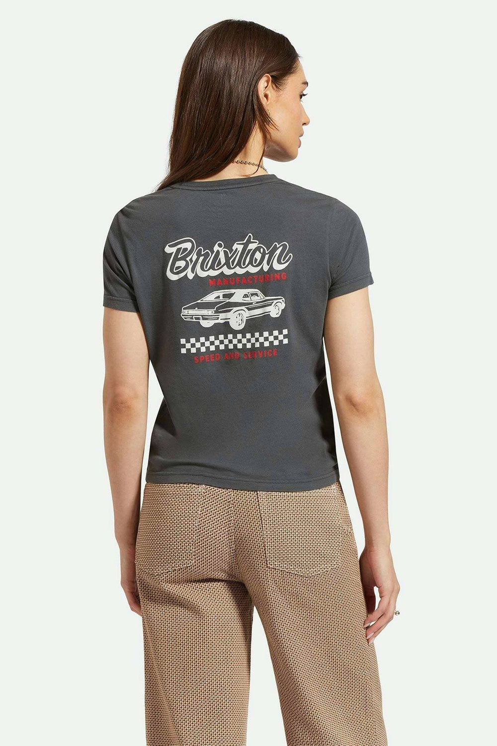 Brixton Speed & Service Fitted Crew T-Shirt 