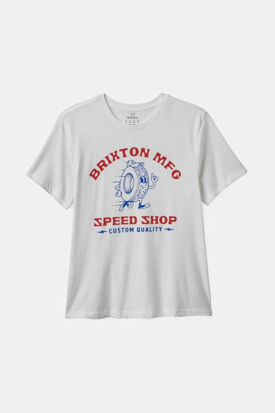 Brixton Speed Shop Vintage Crew T-Shirt 