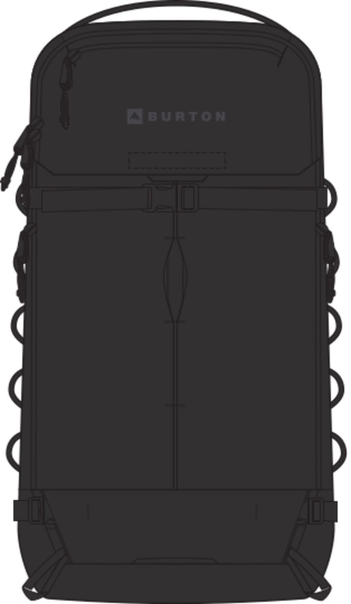 Burton AK Sidehill 25L Backpack 2025 True Black 