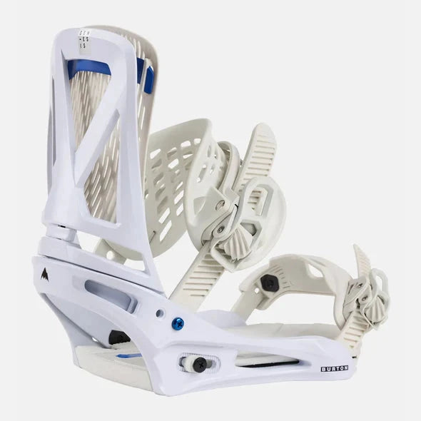 Burton Genesis Re:Flex Snowboard Bindings 2025 White M 