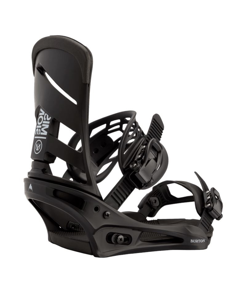 Burton Mission Re:Flex Snowboard Bindings 2024 Black M 