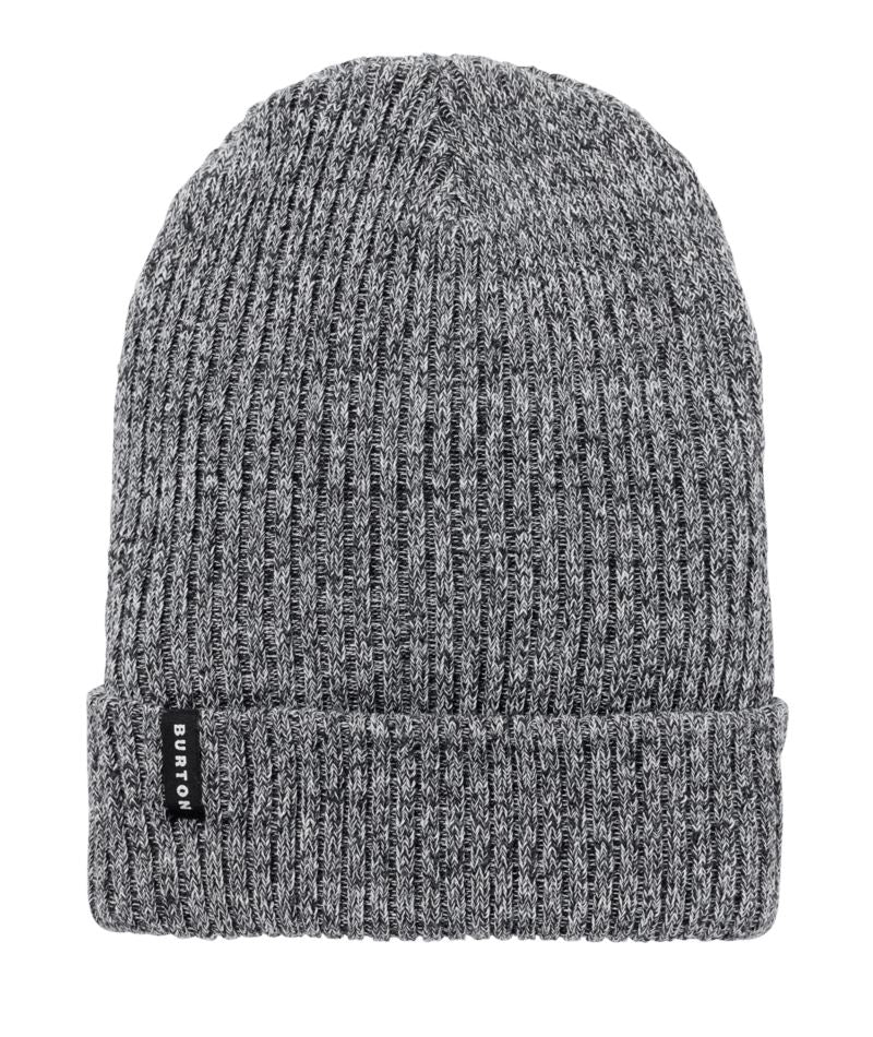 Burton Recycled Rib Beanie True Black/Stout White Marl 