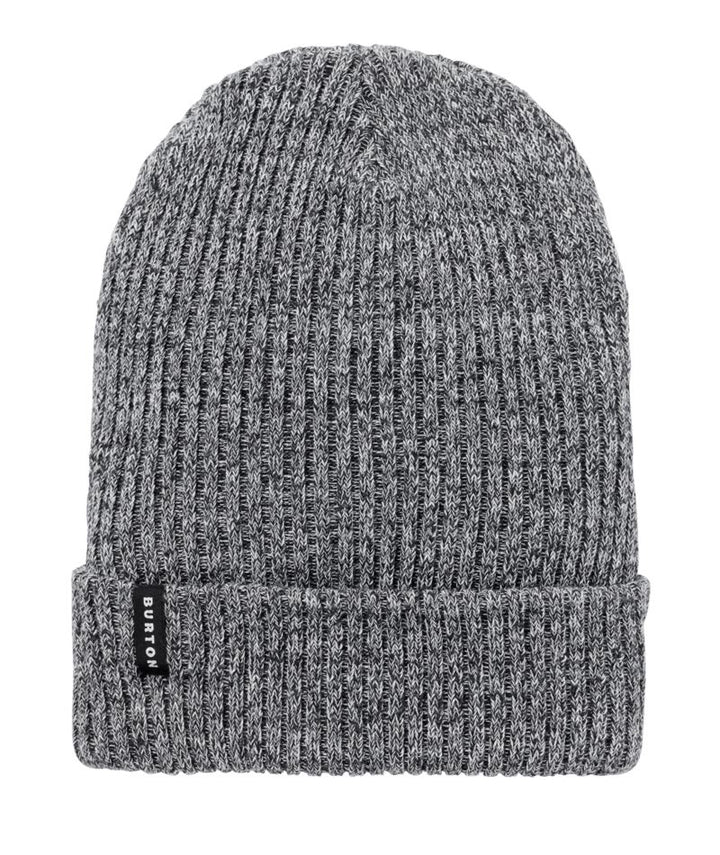 Burton Recycled Rib Beanie True Black/Stout White Marl 