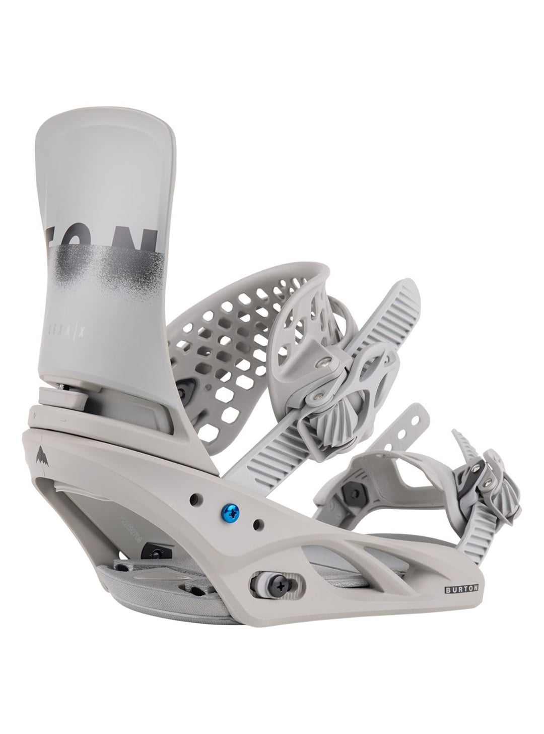 Burton Women's Lexa X Re:Flex Snowboard Bindings 2024 Gray/Logo M 